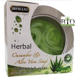 SAVON  aloe vera /concombre x 12
