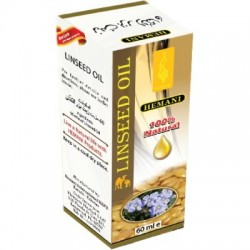 HUILE DE GRAINES DE LIN HEMANI 60ML x12