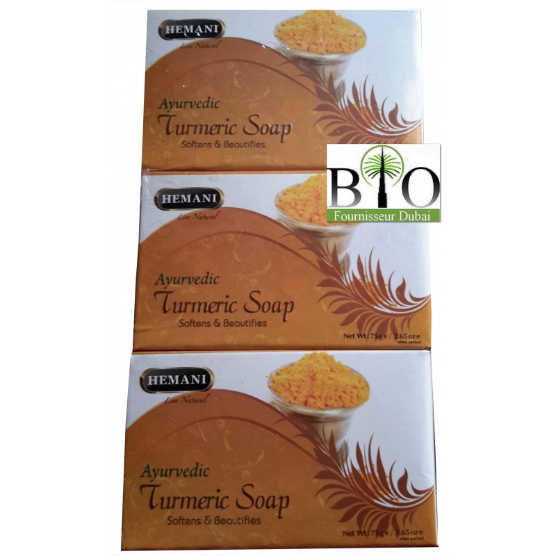 SAVON  CURCUMA  x 12