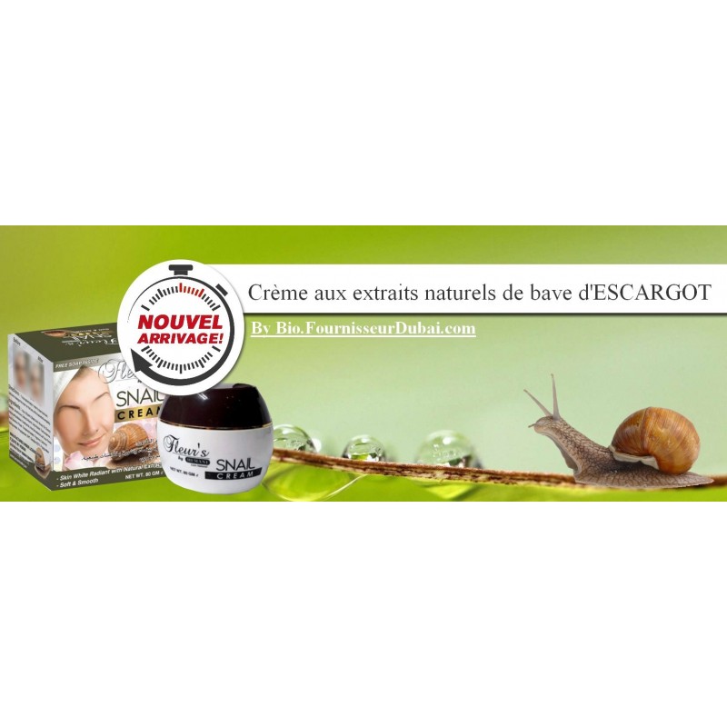 CREME BAVE D'ESCARGOT x 6